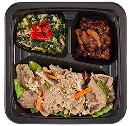 食のそよ風-牛肉の塩ダレ炒め